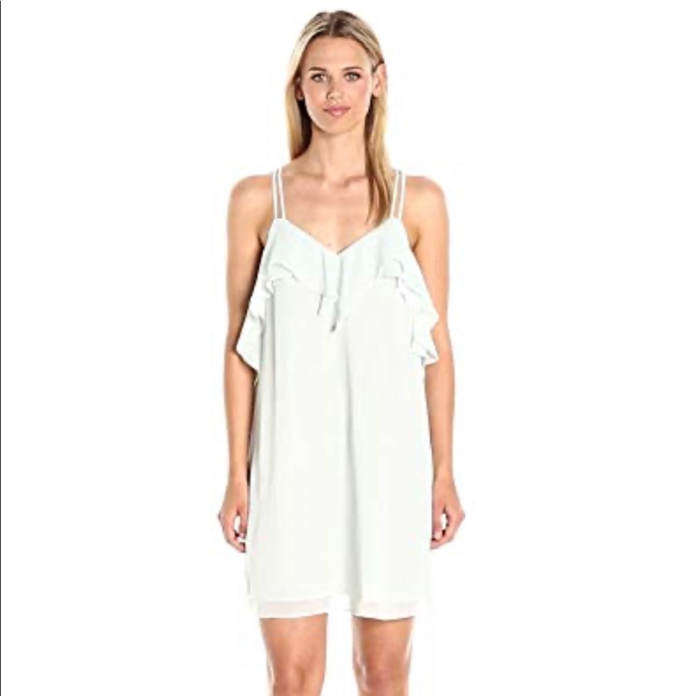 BCBGENERATION RUFFLED MINI DRESS - Picture 3 of 8